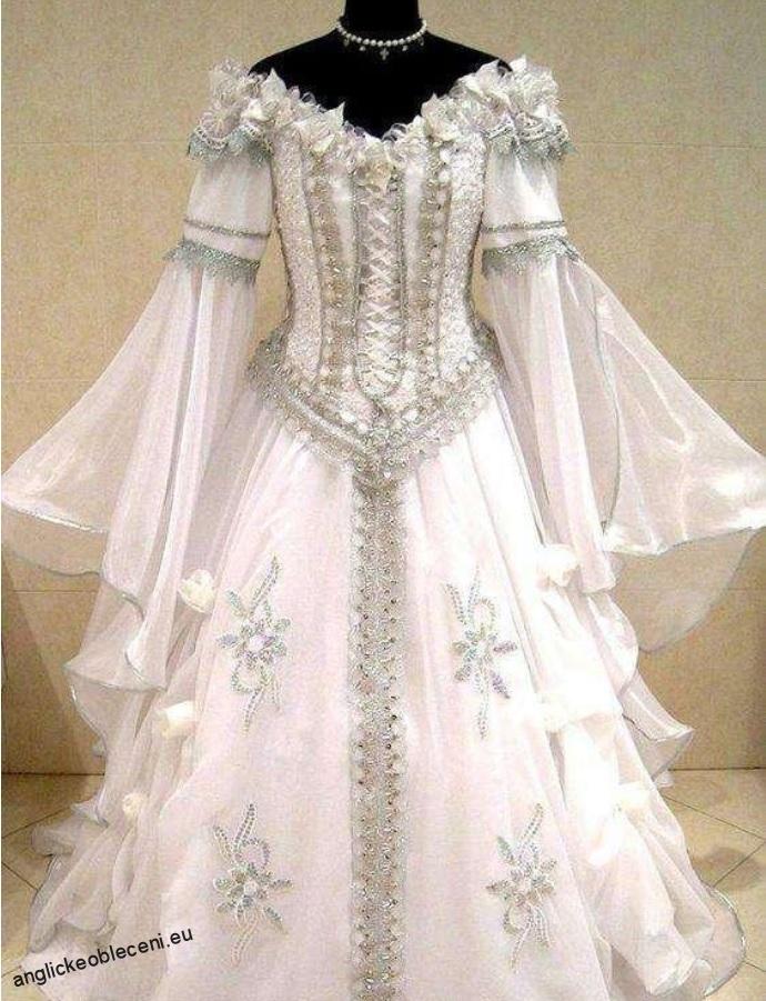 Svatební historický kostým