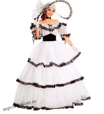 Plesové šaty - historický kostým